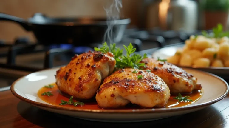 how long to cook chicken thighs on stove