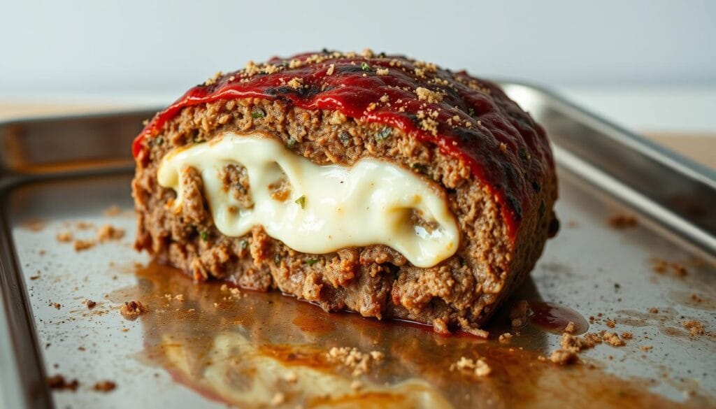 italian meatloaf recipe stuffed mozz