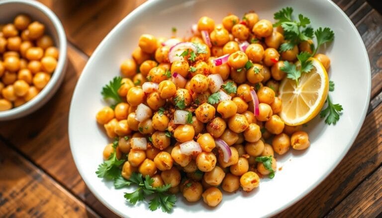 moroccan spiced chickpea salad recipe